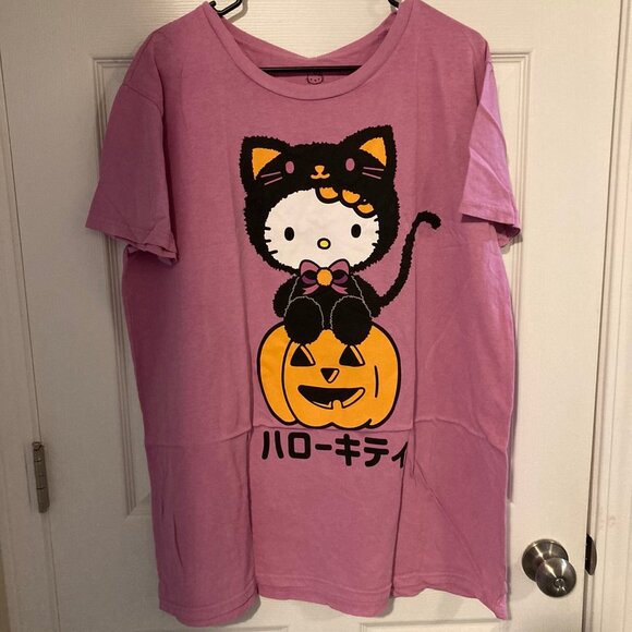 NWT Hello Kitty Pumpkin Tee - Picture 1 of 2